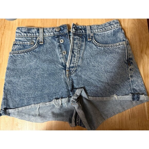 Rag & Bone Short Womens Size 26 Maya High Rise Hot Denim - Picture 7 of 8